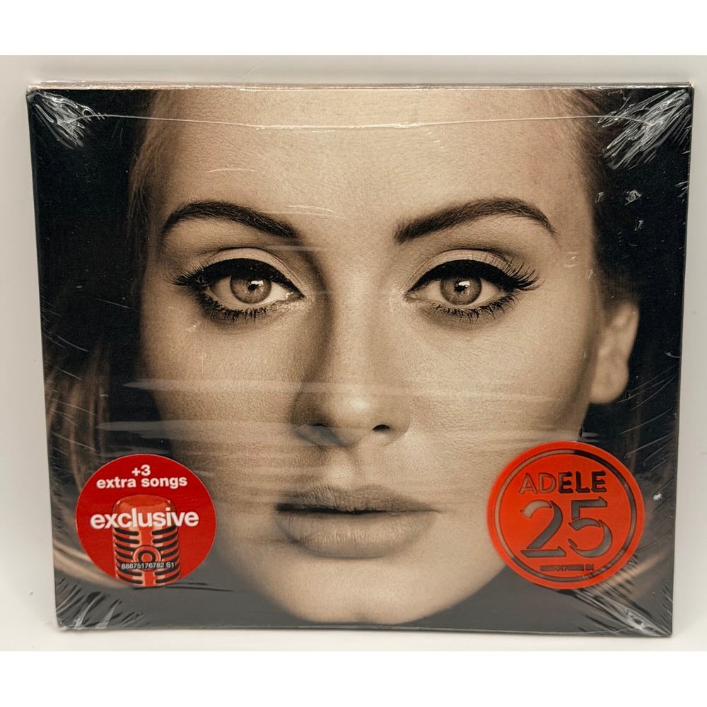 Adele 25 Target Exclusive CD With 3 Bonus Tracks Factory Sealed